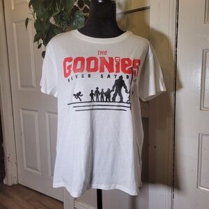 The Goonies White Graphic Tee - Short Sleeve